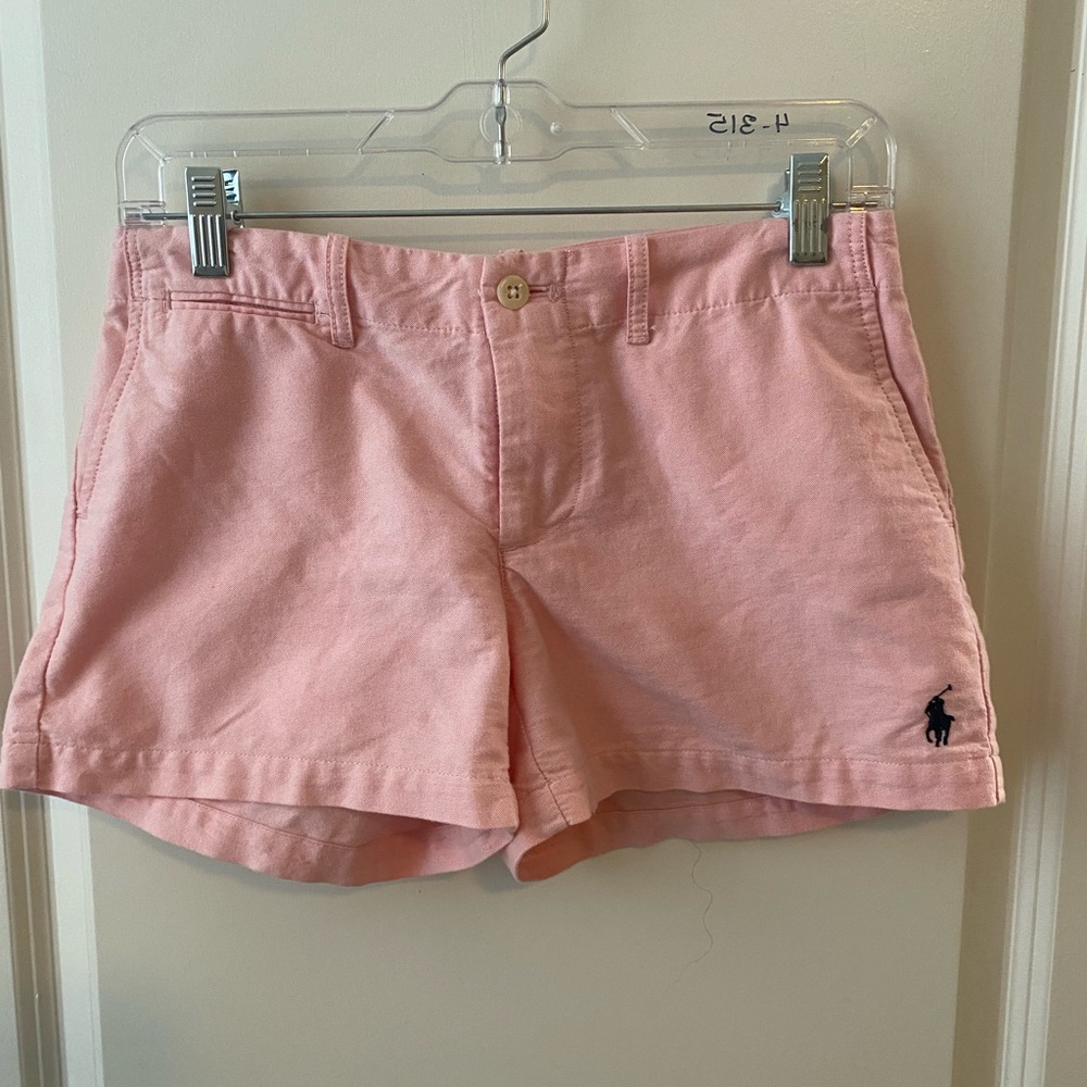 Pink Ralph Lauren shorts